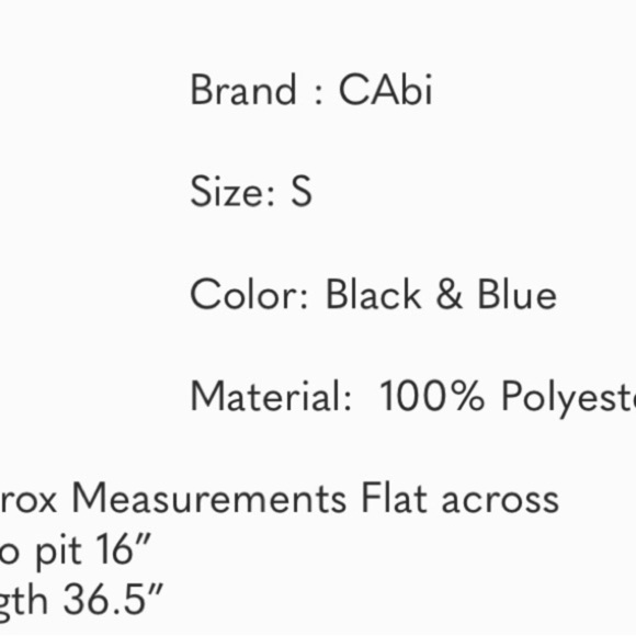 Cabi #3102 Harlequin Tunic Dress Diamond Print Size S - Picture 7 of 7